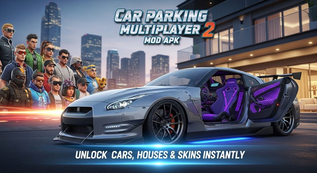 How to unlock car parking multiplayer